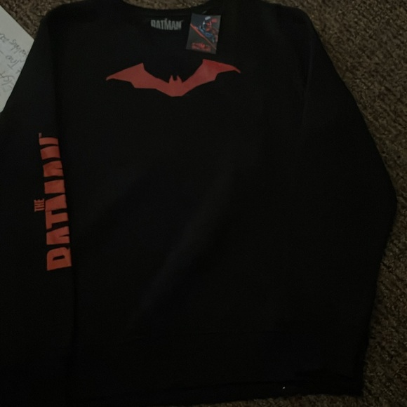 Brand New (XXL) The Batman Bat Symbol Sweatshirt - Black - Picture 6 of 7
